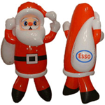 pere noel gonflable